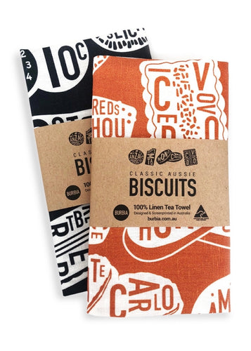 Tea Towel - Classic Aussie Biscuits