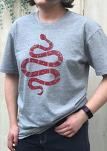 Load image into Gallery viewer, Snake Tee - Grey Marle