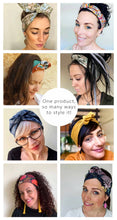 Load image into Gallery viewer, Twixt wired headband - greens