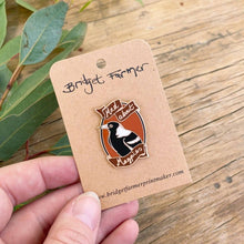 Load image into Gallery viewer, Mad About Magpies - Enamel Pin