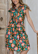 Load image into Gallery viewer, Ursula Dress - Neon Jungle