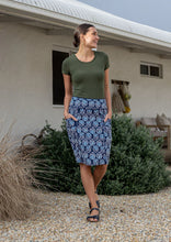 Load image into Gallery viewer, Aalia Skirt - Blue Tulip