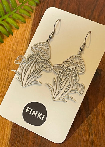 Mushroom Earrings