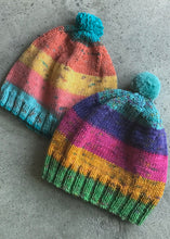 Load image into Gallery viewer, Ombré Handknit Beanie