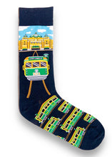 Load image into Gallery viewer, Mens Sock - Flinders Street Station