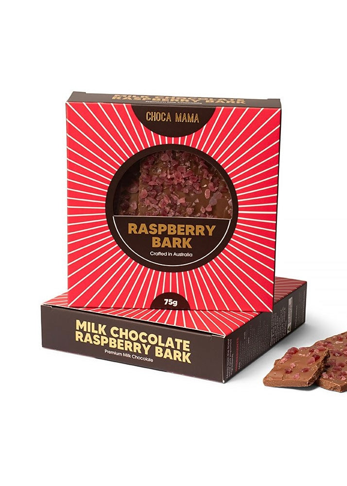 Milk Choc, Raspberry Bark