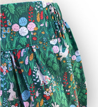 Load image into Gallery viewer, Poppy Skirt - Field of Bunnies