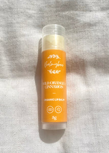 Organic Lip Balm - Wild Orange & Cinnamon