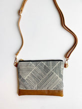 Load image into Gallery viewer, Small Crossbody Bag - Black and White Sketch