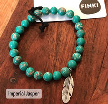 Load image into Gallery viewer, Gem Stone, Beaded Bracelet