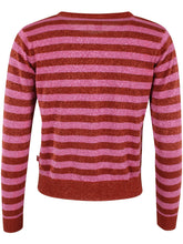 Load image into Gallery viewer, Danesaga Glitter Cardigan - Chili/Cherry