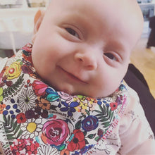 Load image into Gallery viewer, Super Floral Dribble Bib