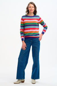 Astrid Jumper - Rainbow Stripe
