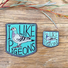 Load image into Gallery viewer, I Like Pigeons - Enamel Pin