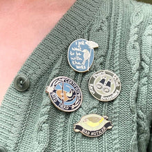 Load image into Gallery viewer, I Just Want To Be With The Birds - Enamel Pin