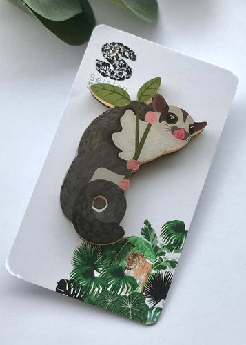 Sugar Glider Brooch