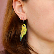 Load image into Gallery viewer, Budgie Earrings