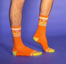 Load image into Gallery viewer, Gym Socks - I Love Cheese