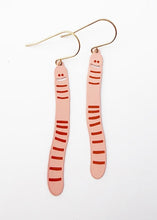 Load image into Gallery viewer, Earth Worm Earrings