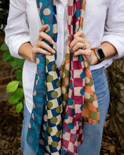 Load image into Gallery viewer, Frankie Scarf - Geo/Multi