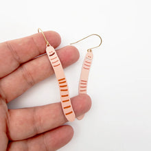 Load image into Gallery viewer, Earth Worm Earrings