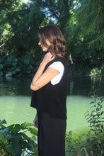 Load image into Gallery viewer, Ride Merino Knit Vest - Blk