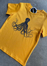 Load image into Gallery viewer, Kids tee - Octopus