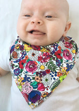 Load image into Gallery viewer, Super Floral Dribble Bib