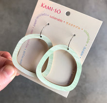 Load image into Gallery viewer, Big Circle, Hand Painted Hoops