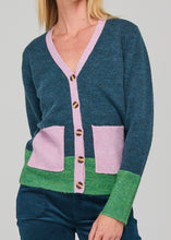 Load image into Gallery viewer, Poet Cardigan - Blue Multi
