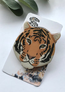 Sumatran Tiger Brooch