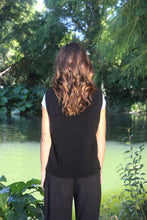 Load image into Gallery viewer, Ride Merino Knit Vest - Blk