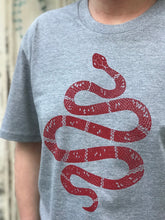 Load image into Gallery viewer, Mens Snake Tee - Grey Marle