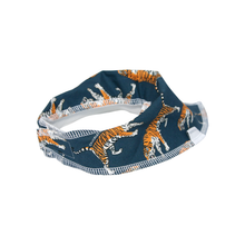 Load image into Gallery viewer, Navy Tiger Dribble Bib