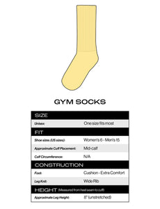 Gym Socks - Here Comes Trouble