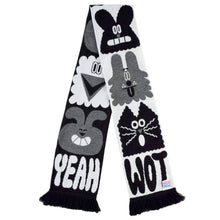 Load image into Gallery viewer, Chit Chat Scarf - Black &amp; White