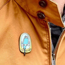 Load image into Gallery viewer, I Love Budgies Enamel Pin