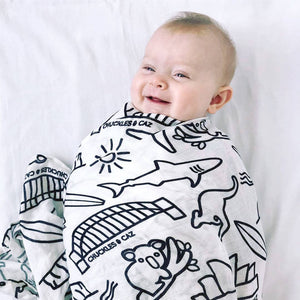 Australian Icon Muslin Swaddle