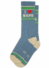 Load image into Gallery viewer, Gym Socks - I Love Naps