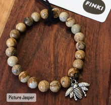 Load image into Gallery viewer, Gem Stone, Beaded Bracelet