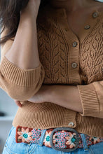 Load image into Gallery viewer, Ava Cardigan - Almond