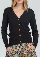Load image into Gallery viewer, Lora Cardigan Black