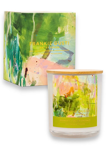 Frankie Gusti 50hr Candle - Pistachio & Salted Coconut