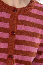 Load image into Gallery viewer, Danesaga Glitter Cardigan - Chili/Cherry