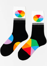 Load image into Gallery viewer, Men’s Crew Sock - Colour Wheel