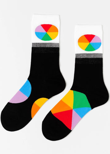 Men’s Crew Sock - Colour Wheel