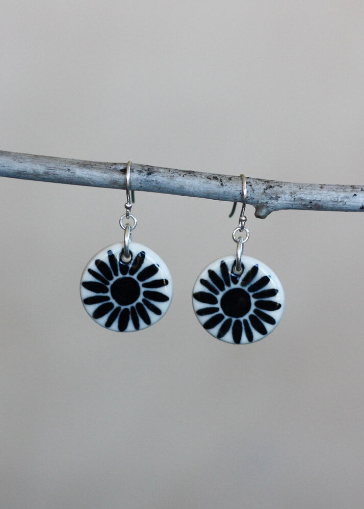 Flower Burst/Blk