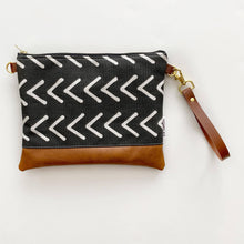 Load image into Gallery viewer, Small Crossbody Bag - Black and White Arrow