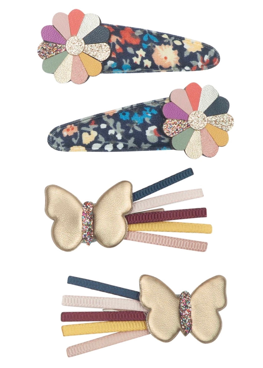 Ivy Butterfly Clips