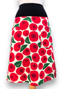 Flare Skirt - Berries/Red, Size XS